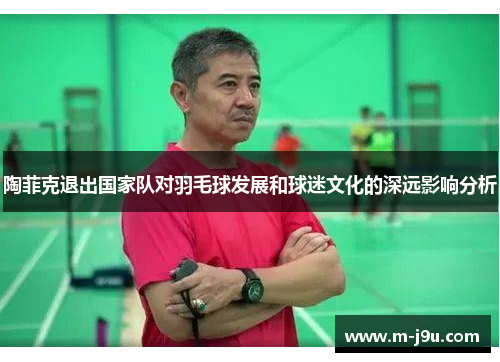 陶菲克退出国家队对羽毛球发展和球迷文化的深远影响分析 陶菲克退出国家队对羽毛球发展和球迷文化的深远影响分析