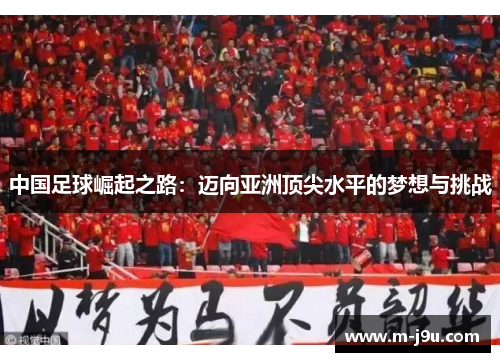 中国足球崛起之路：迈向亚洲顶尖水平的梦想与挑战
